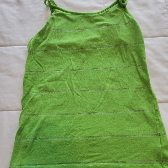 Place Lime Green Kids Tank Top - Picture 1 of 3